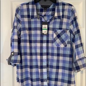 NWT Tommy Hilfiger button up